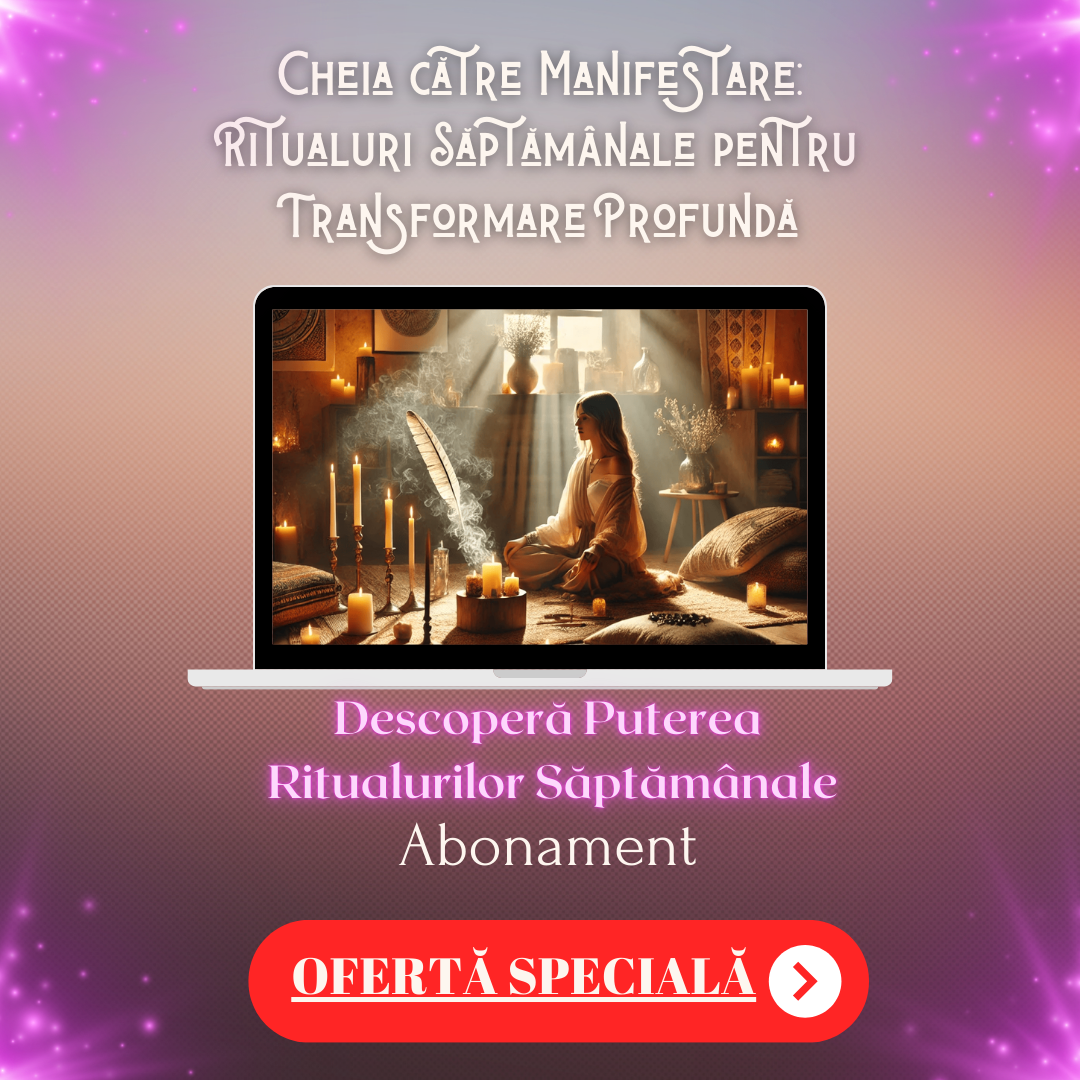 Cheia către Manifestare: Ritualuri Săptămânale pentru Transformare Profundă